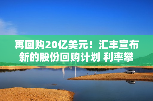 再回购20亿美元！汇丰宣布新的股份回购计划 利率攀升带动该银行获利 第1张