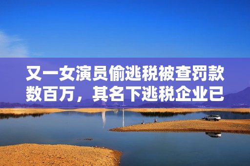 又一女演员偷逃税被查罚款数百万，其名下逃税企业已注销