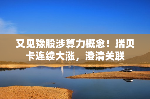 又见豫股涉算力概念！瑞贝卡连续大涨，澄清关联 第1张