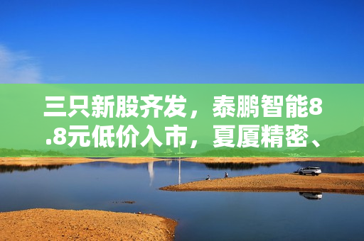 三只新股齐发，泰鹏智能8.8元低价入市，夏厦精密、康希通信紧随其后！ 第1张