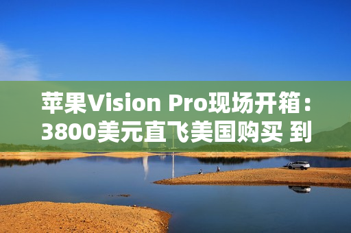 苹果Vision Pro现场开箱：3800美元直飞美国购买 到底值不值 第1张