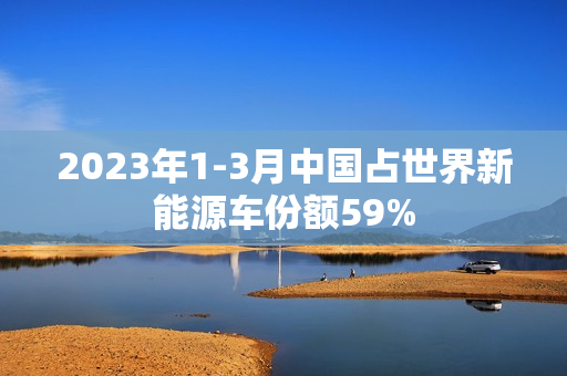 2023年1-3月中国占世界新能源车份额59% 第1张