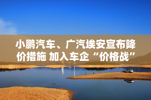 小鹏汽车、广汽埃安宣布降价措施 加入车企“价格战” 第1张