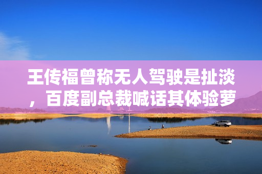 王传福曾称无人驾驶是扯淡，百度副总裁喊话其体验萝卜快跑无人车 第1张