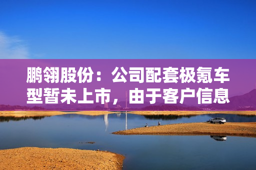鹏翎股份：公司配套极氪车型暂未上市，由于客户信息保密要求，项目详细情况公司不便披露
