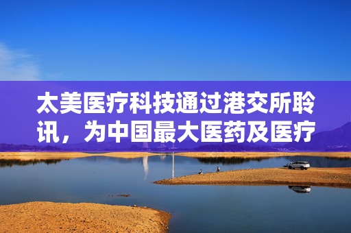 太美医疗科技通过港交所聆讯，为中国最大医药及医疗器械研发数字化解决方案供应商