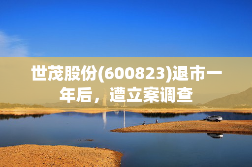 世茂股份(600823)退市一年后，遭立案调查