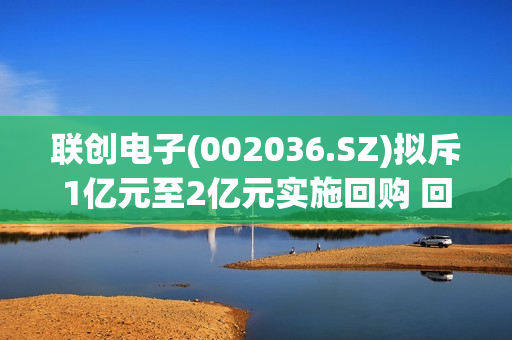 联创电子(002036.SZ)拟斥1亿元至2亿元实施回购 回购价不超15元/股