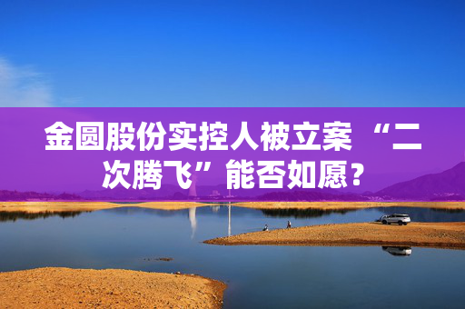 金圆股份实控人被立案 “二次腾飞”能否如愿？