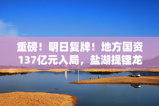 重磅！明日复牌！地方国资137亿元入局，盐湖提锂龙头易主