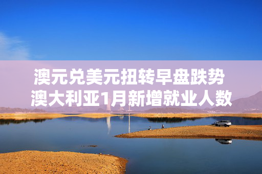 澳元兑美元扭转早盘跌势 澳大利亚1月新增就业人数大超预期