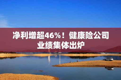 净利增超46%！健康险公司业绩集体出炉
