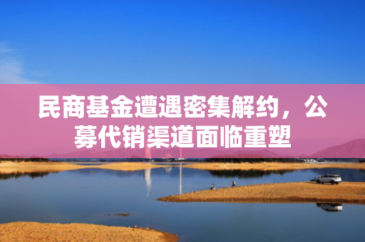 民商基金遭遇密集解约，公募代销渠道面临重塑