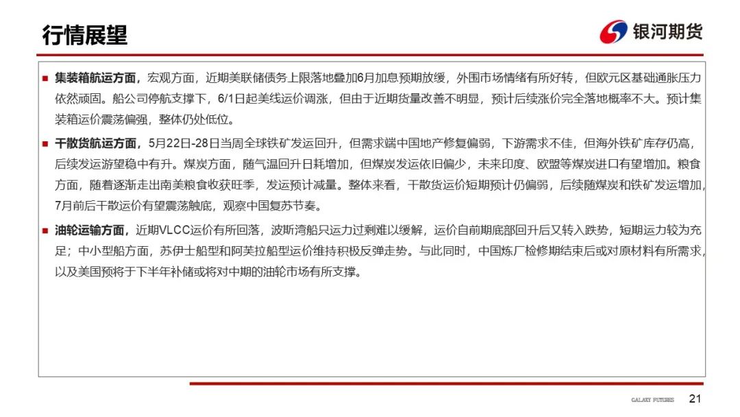【航运周报】集运美西航线涨近2成，干散货发运依旧偏弱， 原油油轮运价下行、BDTI持续走弱 第22张