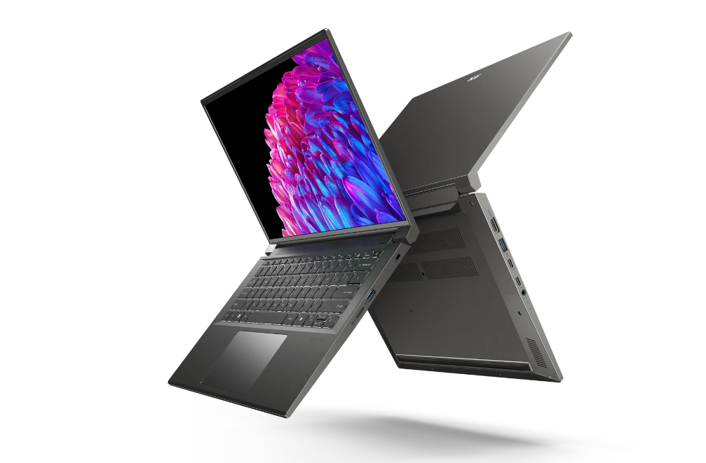 宏碁推出 Swift X 14 笔电：酷睿 Ultra H 系列处理器 + RTX 4070，7999 元起 第1张
