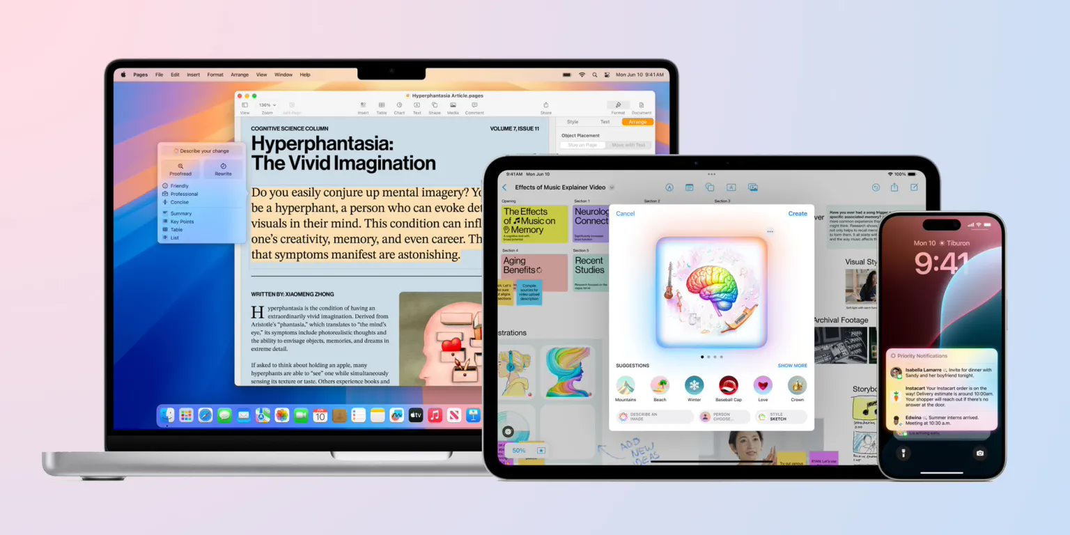 库克：苹果将投入更多资金，为 Apple Intelligence 今秋上线做好准备