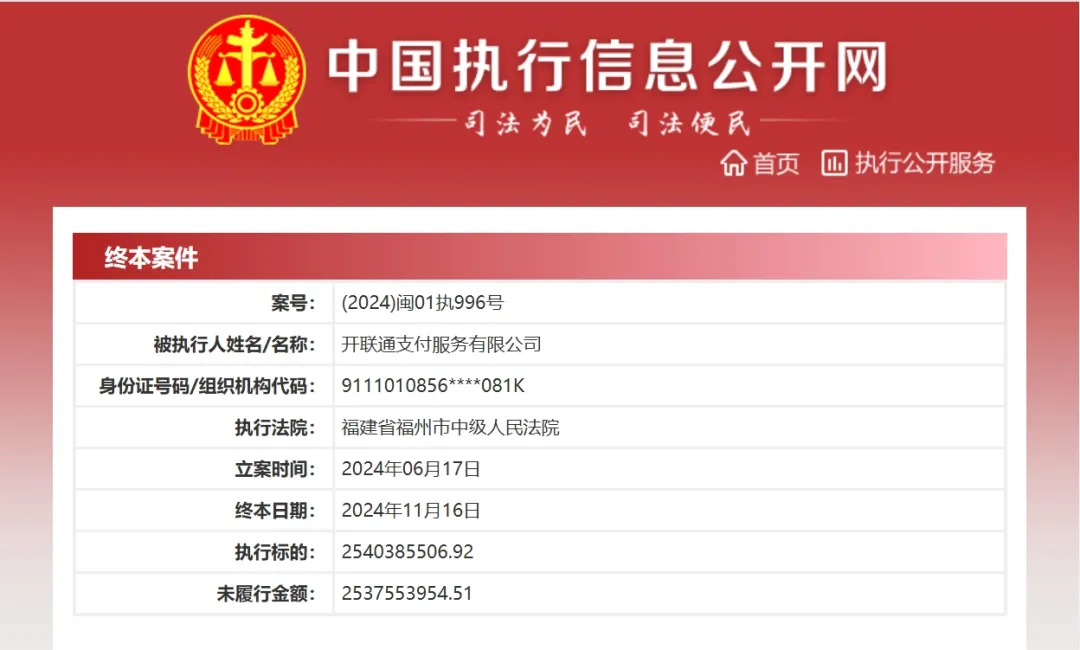 被罚2300万还不改？开联通支付再接百万级罚单，涉及这项业务！ 第4张